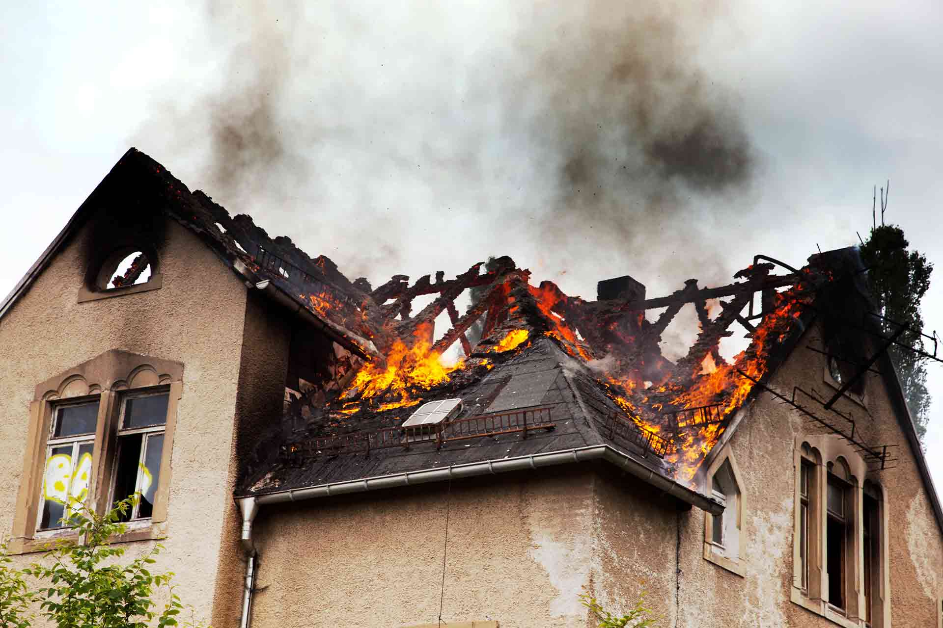 Feature fire damage restoration cost