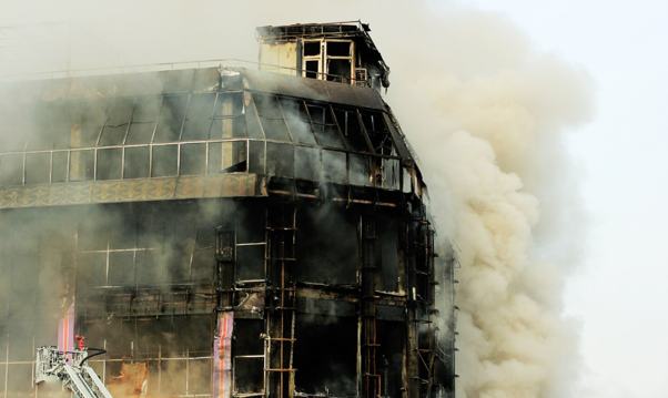 Fire damage restoration Dallas TX.